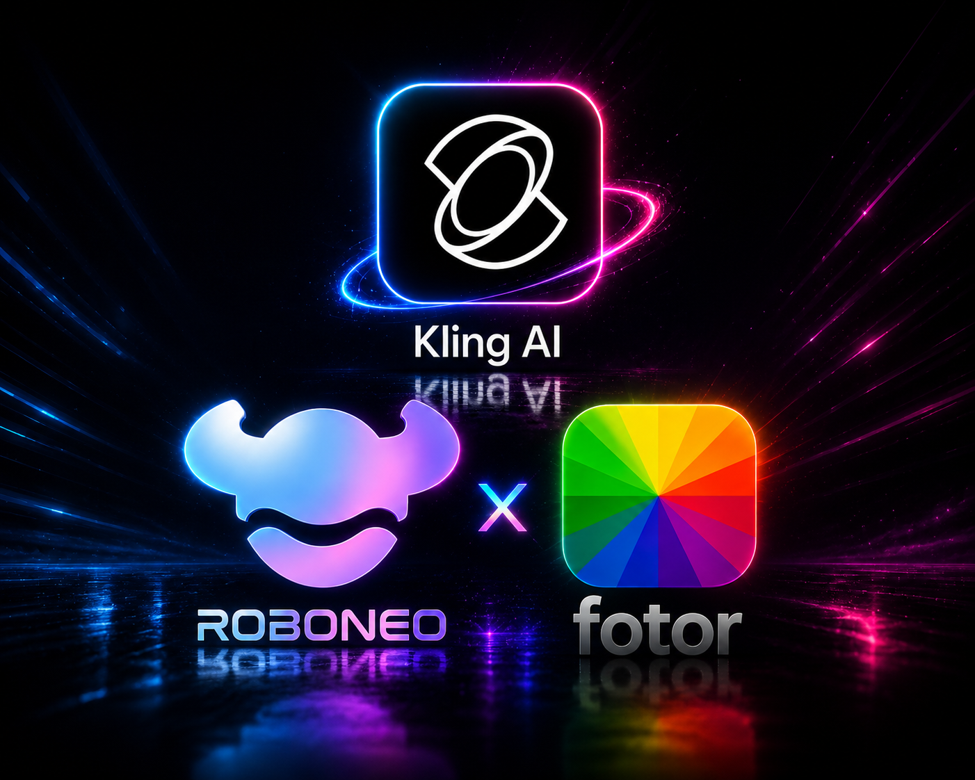 KLING AI X ROBONEO X FOTOR AI