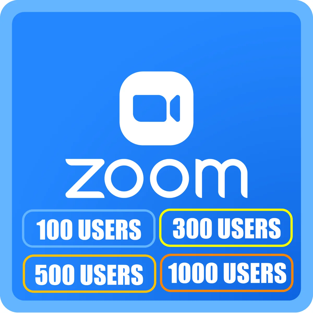 NÂNG CẤP ZOOM PRO | HỌP NHÓM 100 NGƯỜI, 300 NGƯỜI, 500 NGƯỜI, 1000 NGƯỜI