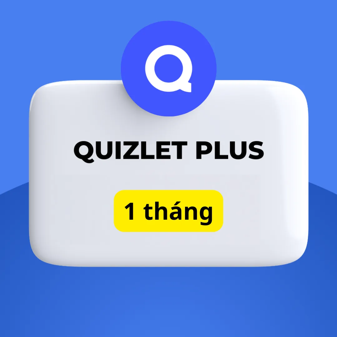 Quizlet Plus 1 tháng