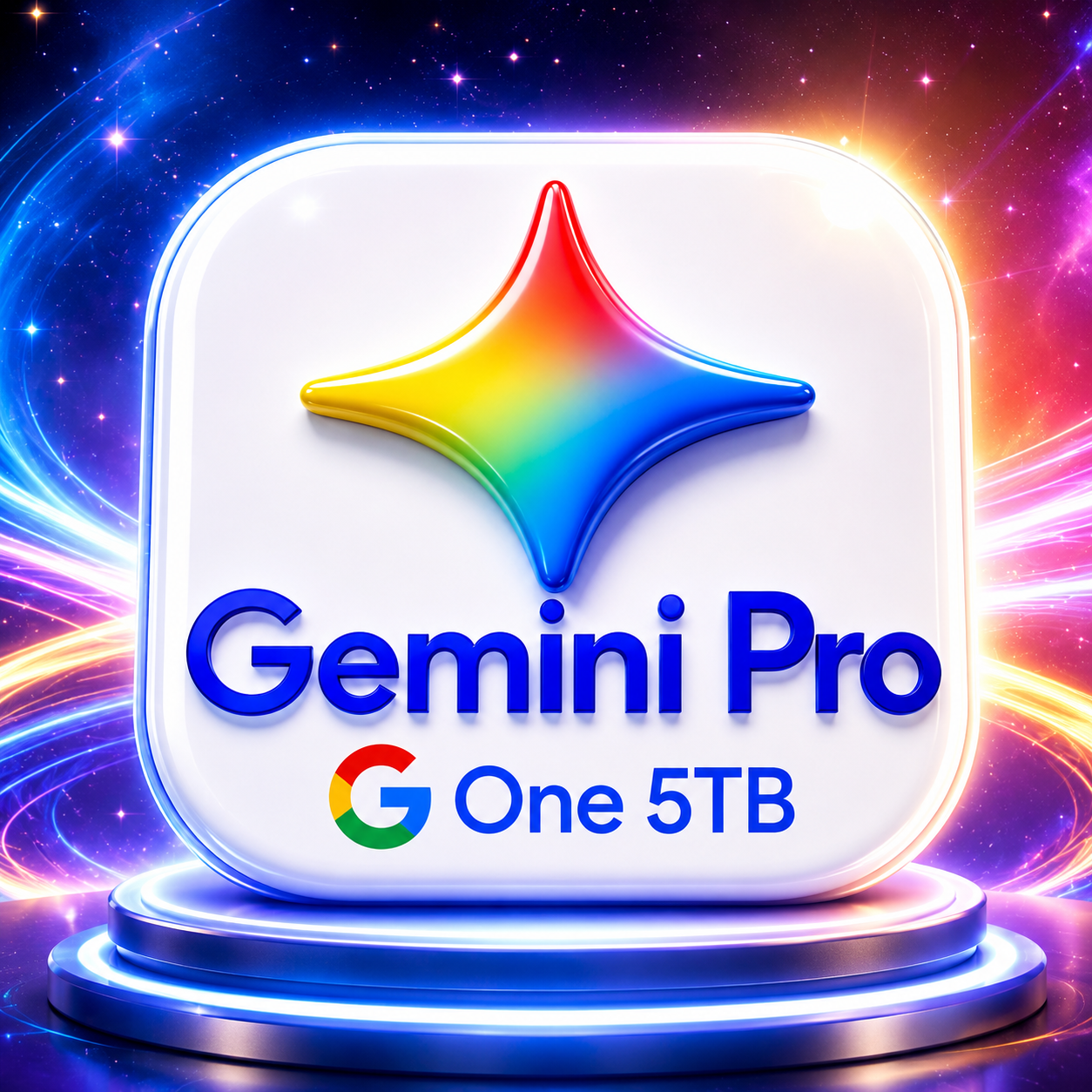 Gemini Pro + 5TB + Antigravity - Hạn 1 năm | Nâng chính chủ riêng tư, bảo hành full