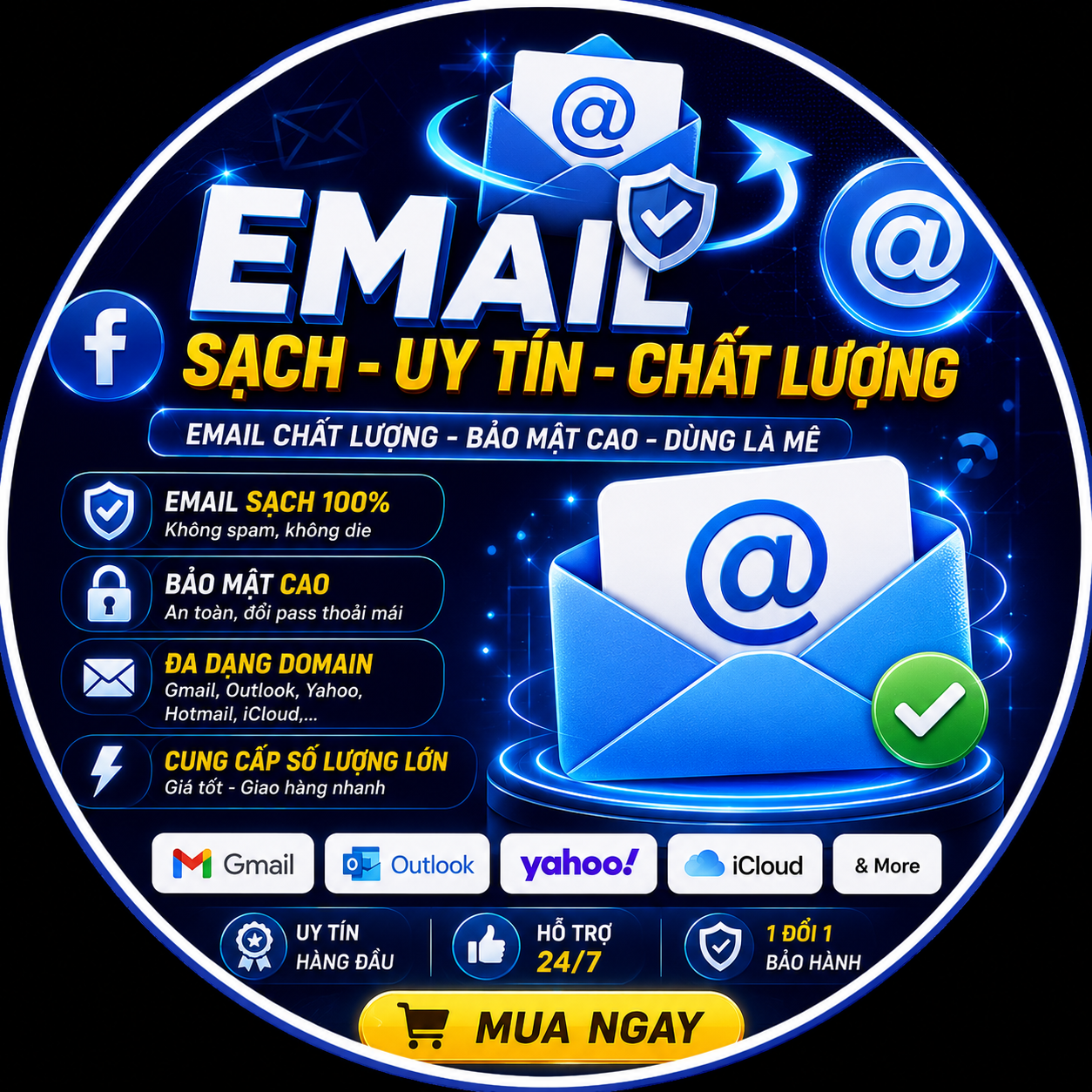 GMAIL CỔ GLOBAL CHẤT LƯỢNG CAO