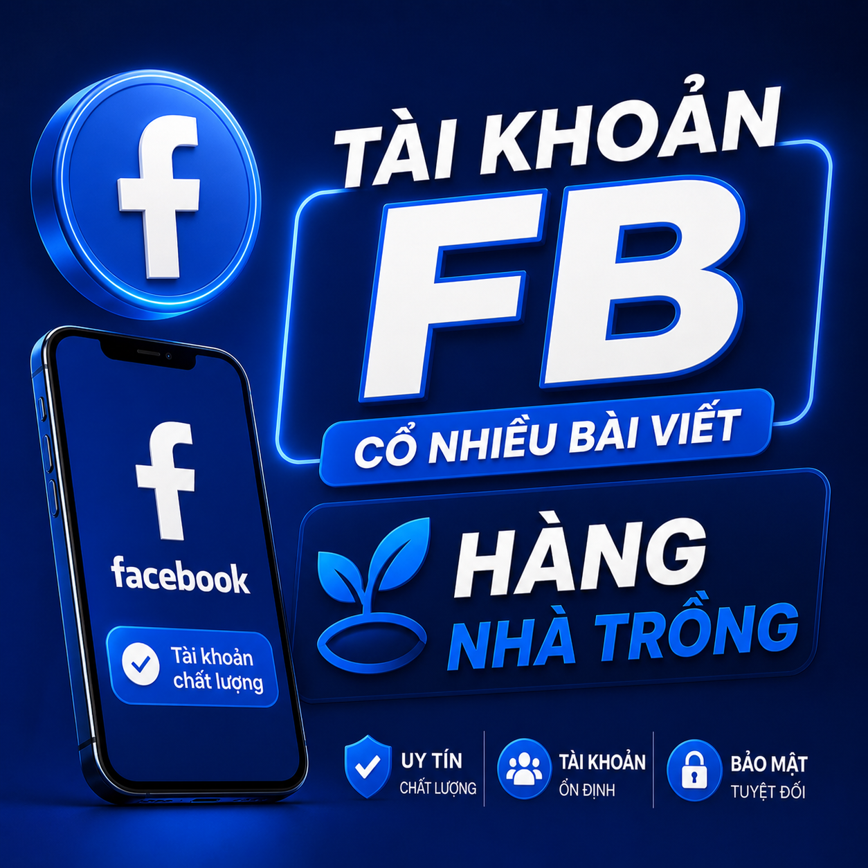 FB CỔ UID 1000 CÓ NHIỀU BẠN 50-200 BÀI VIẾT CÓ THỂ CHỈNH SỬA HÀNG NGON
