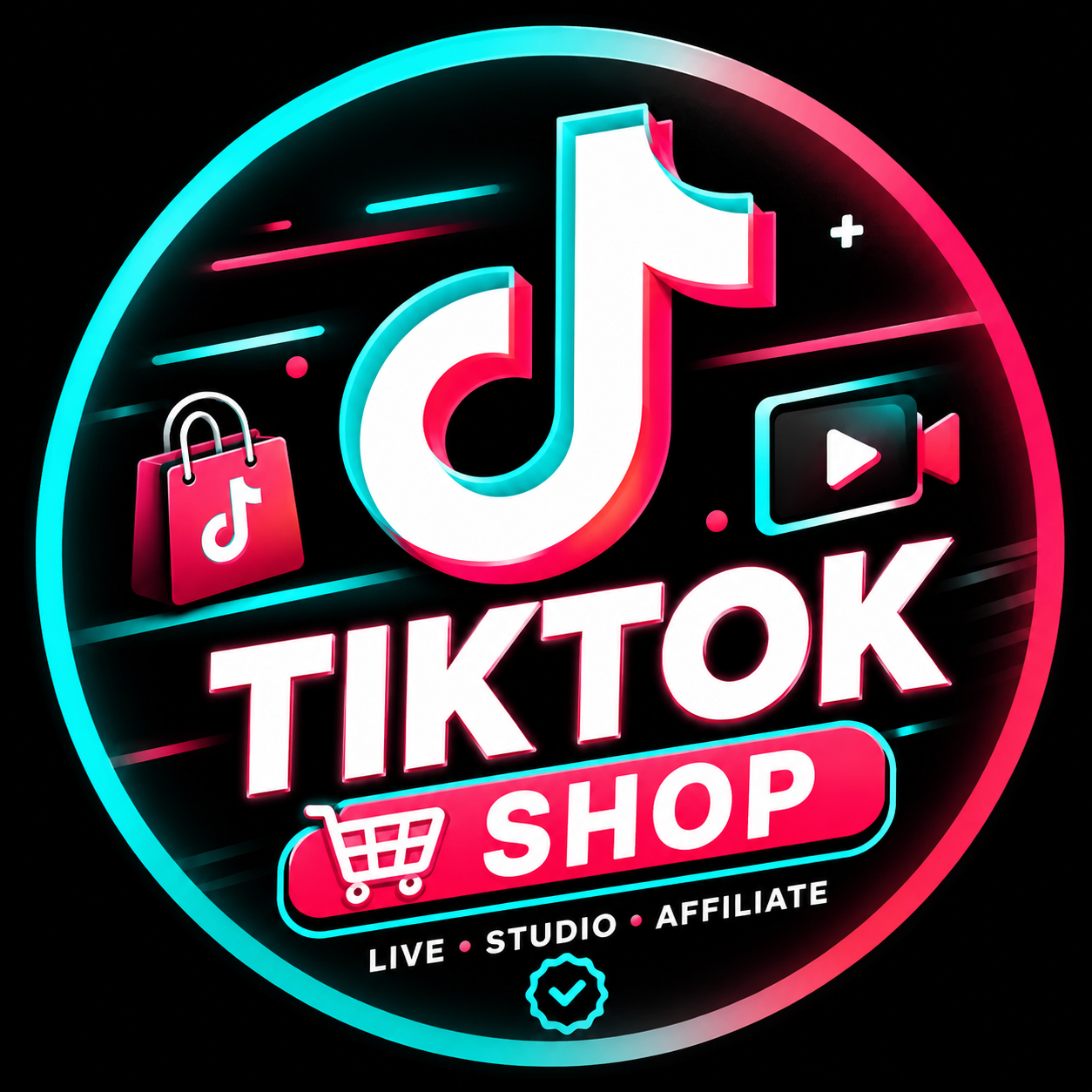 Tài Khoản Tiktok Mở Giỏ Hàng Affiliate - PK - Studio - Live