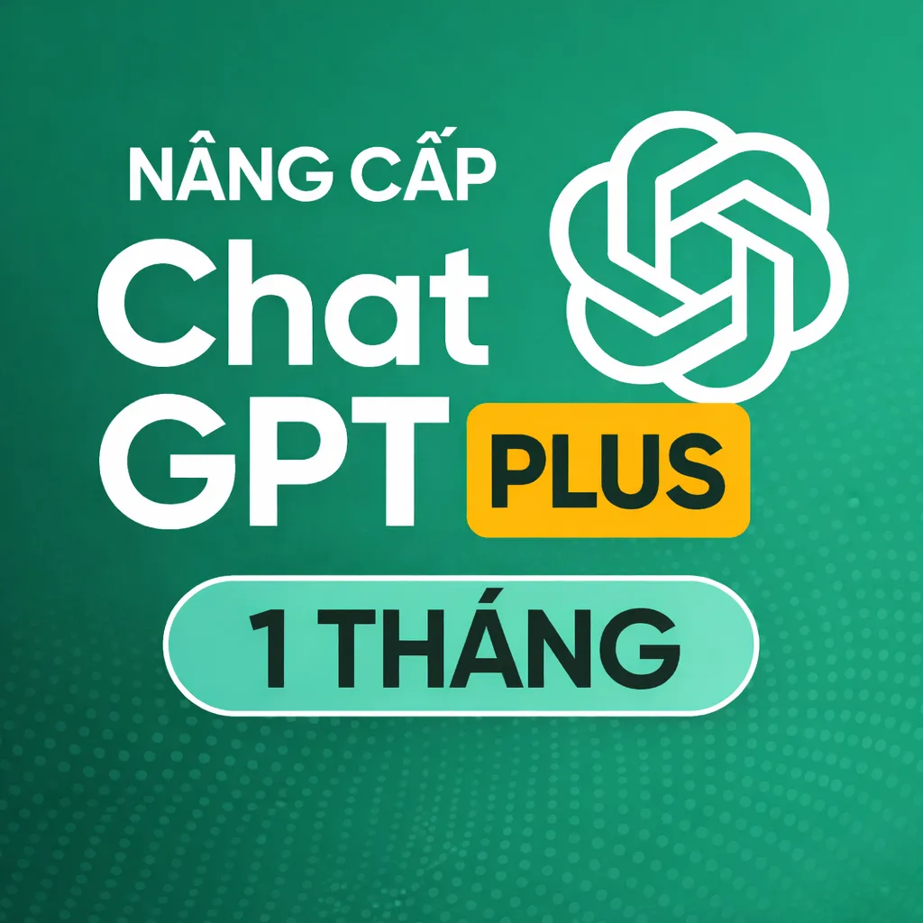 ChatGPT Plus / Pro / Go – Code X | 1 Tháng | Nâng Cấp Chính Chủ | Bảo Hành Fulltime