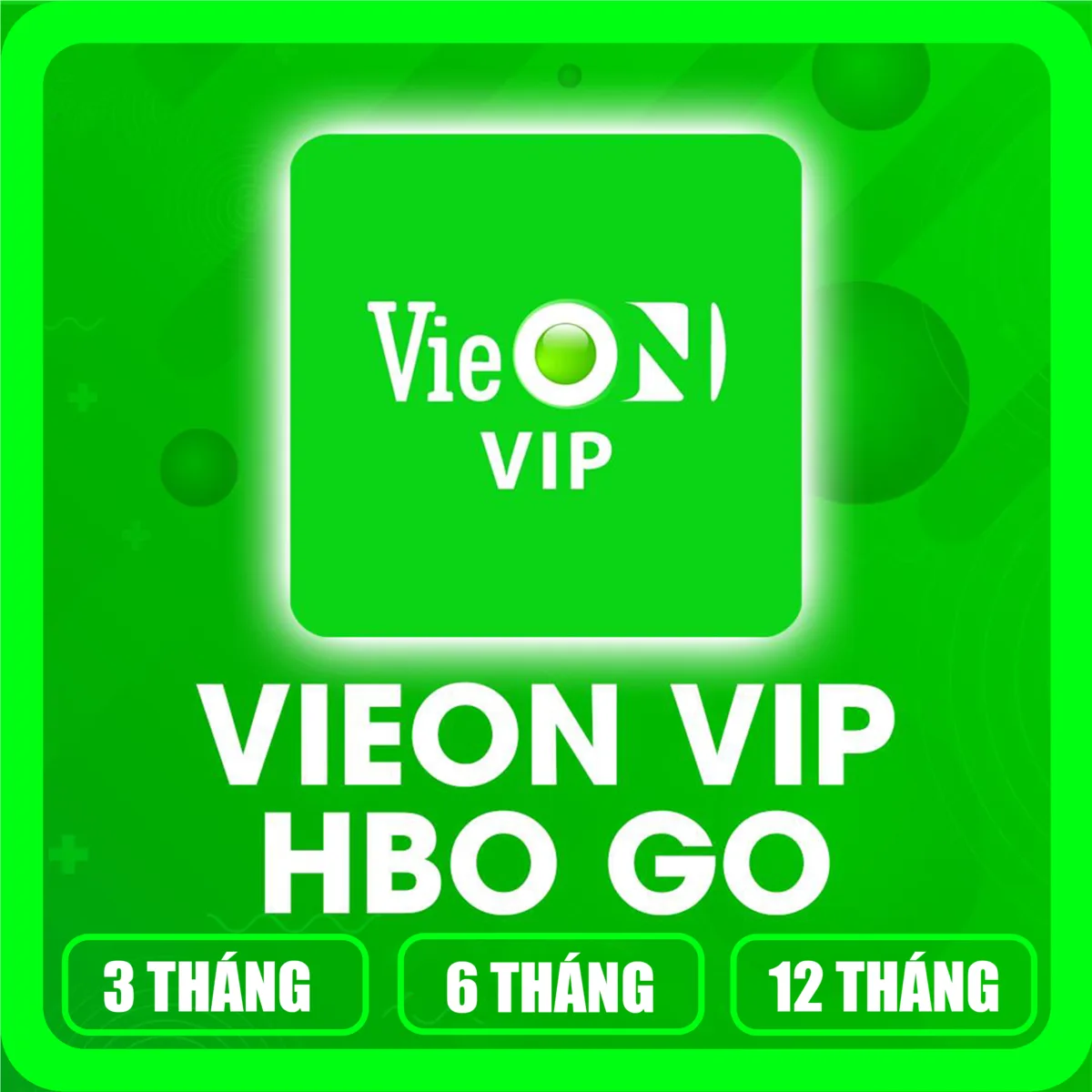 NÂNG CẤP VIEON VIP, VIEON HBO CHÍNH CHỦ - 1 THÁNG - 1 NĂM - BẢO HÀNH FULL 24/7