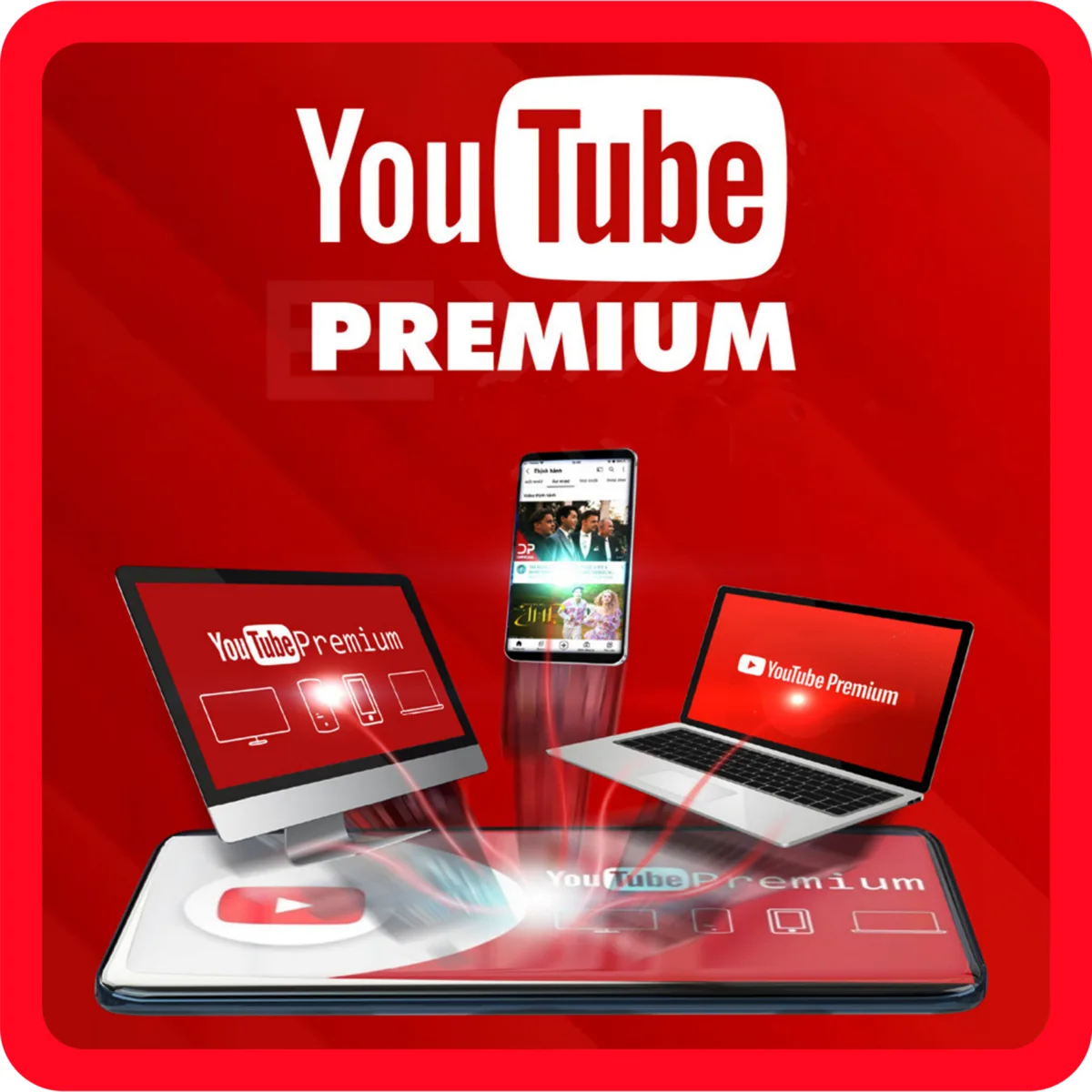 Nâng Cấp Youtube Premium - Chính Chủ - Giá Rẻ - Bảo Hành ( Add Family )