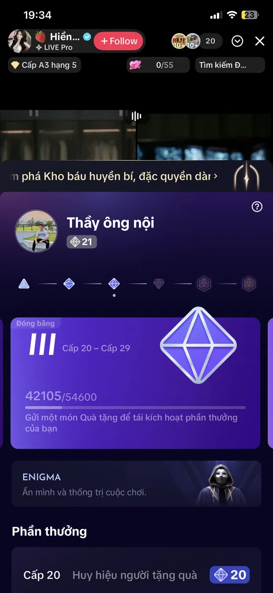 Tk TikTok lv cao random lv 15-20