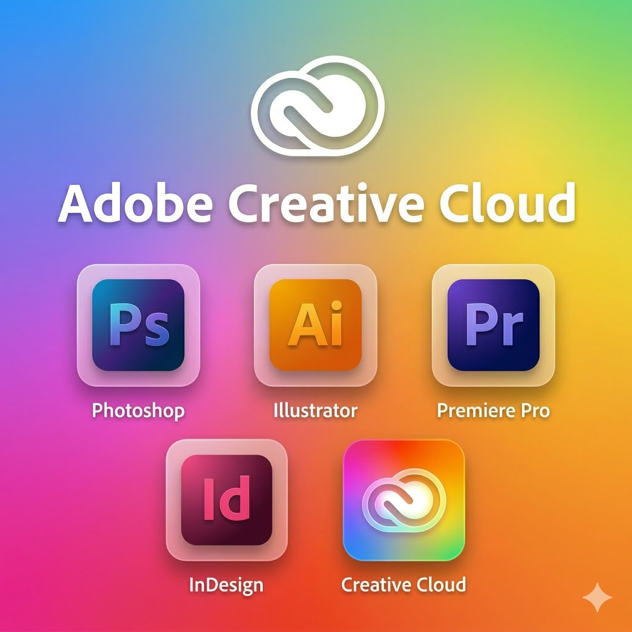 Adobe Creative Cloud Pro – Full App 20+ Phần Mềm | Account Cấp | Bảo Hành Fulltime