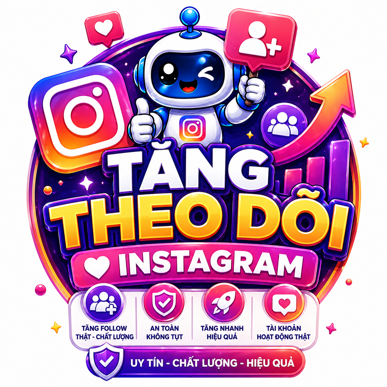 TĂNG THEO DÕI INSTAGRAM DÀNH CHO TRANG CÁ NHÂN, CHUYÊN NGHIỆP, DOANH NGHIỆP, SHOP