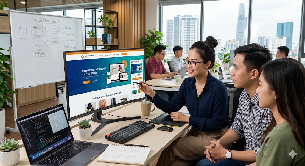 Dịch vụ thiết kế website giá rẻ chuẩn seo