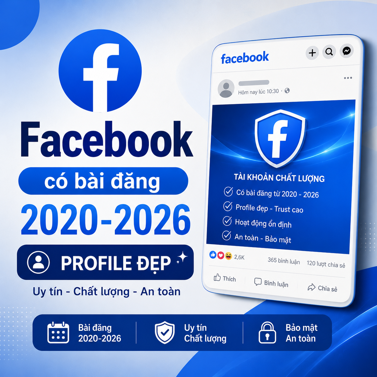 FACEBOOK NHIỀU BÀI VIẾT - NHIỀU BẠN BÈ NĂM 2020 - 2026 SIÊU ĐẸP - CHỈNH SỬA ALL