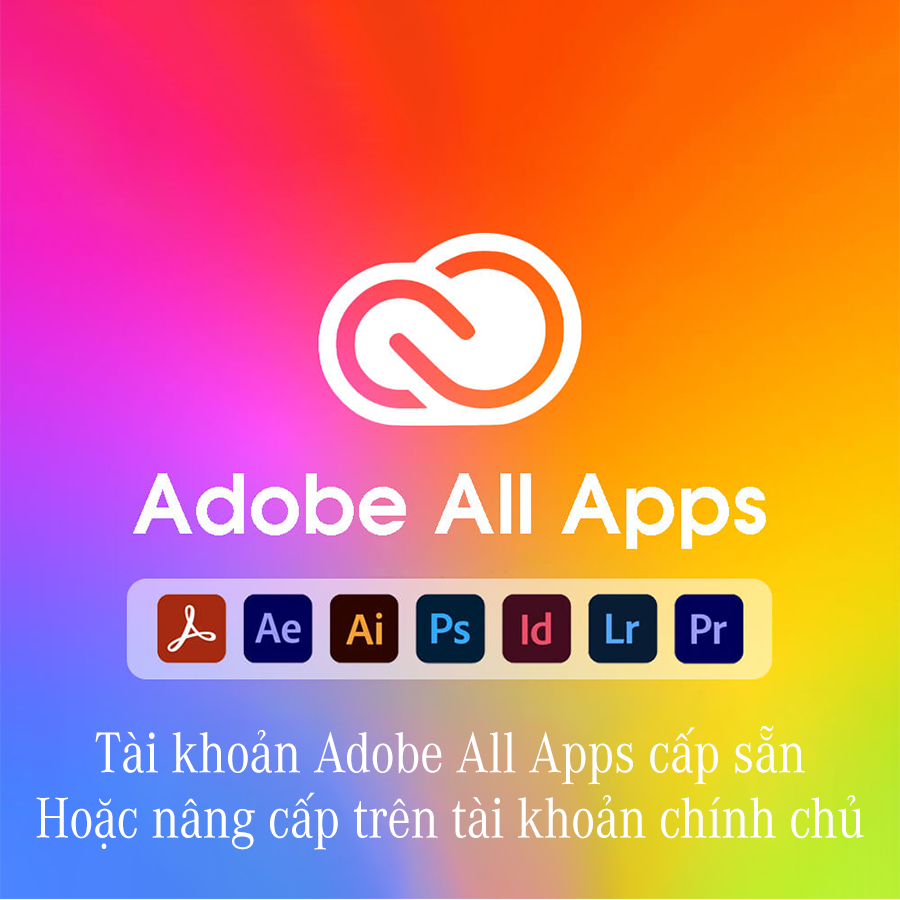 Tài khoản Adobe All Apps
