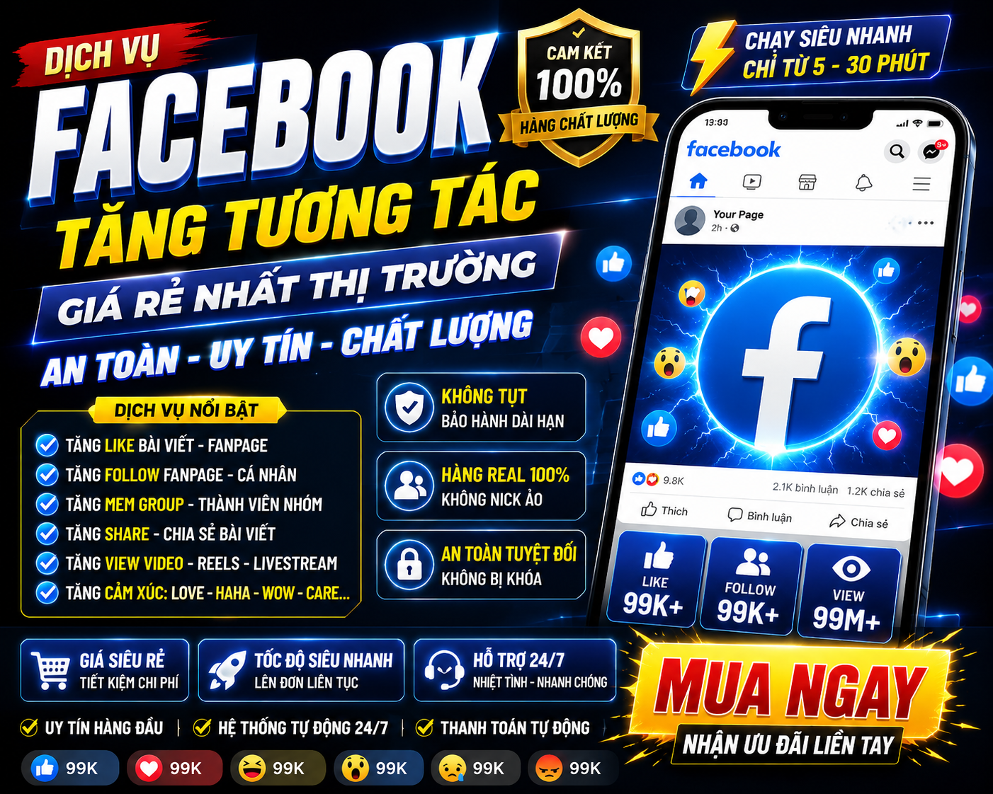 🚀 BUFF FACEBOOK CHẤT LƯỢNG CAO