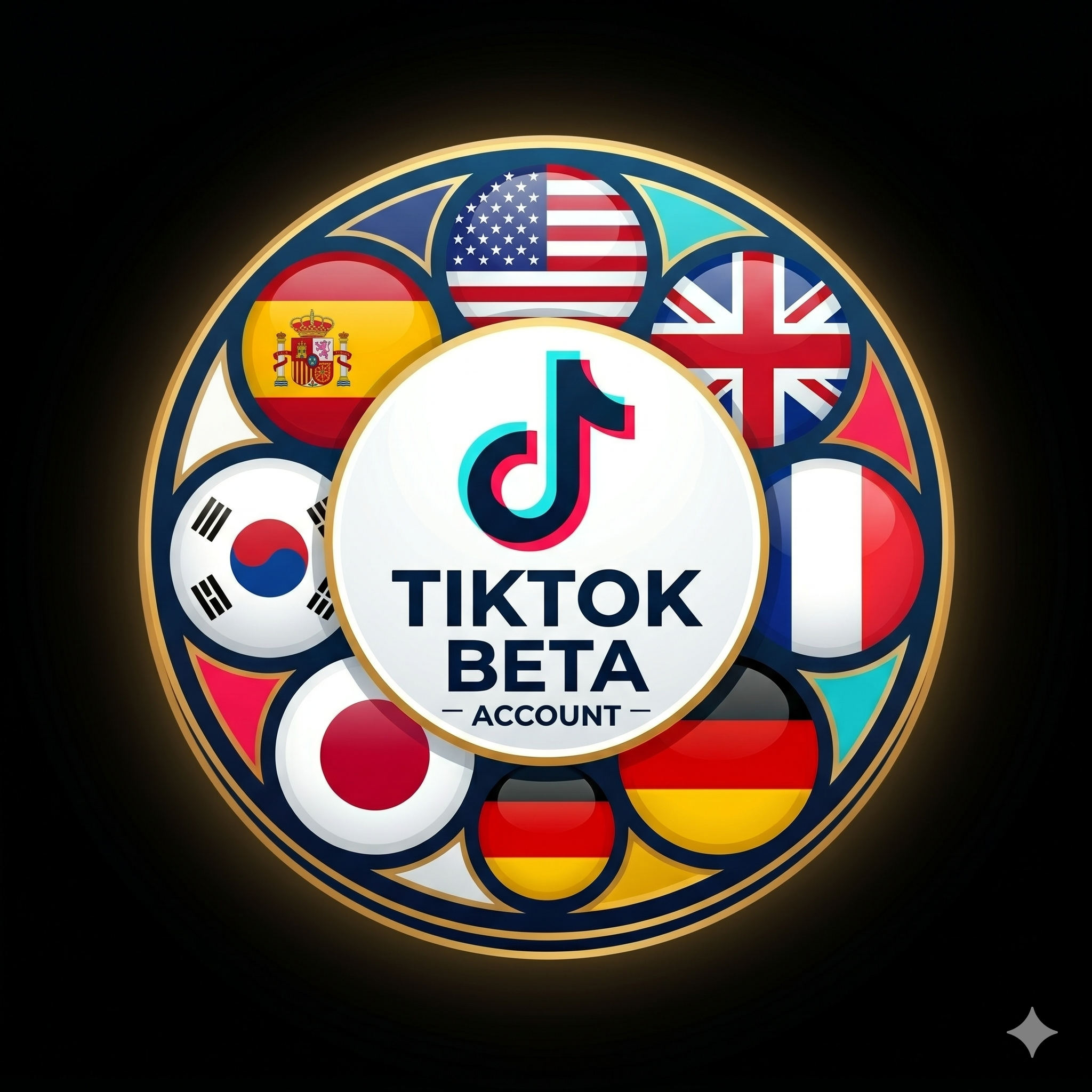 TIKTOK BETA NEW ĐA QUỐC GIA (US UK FR DE ES JP KOREA)