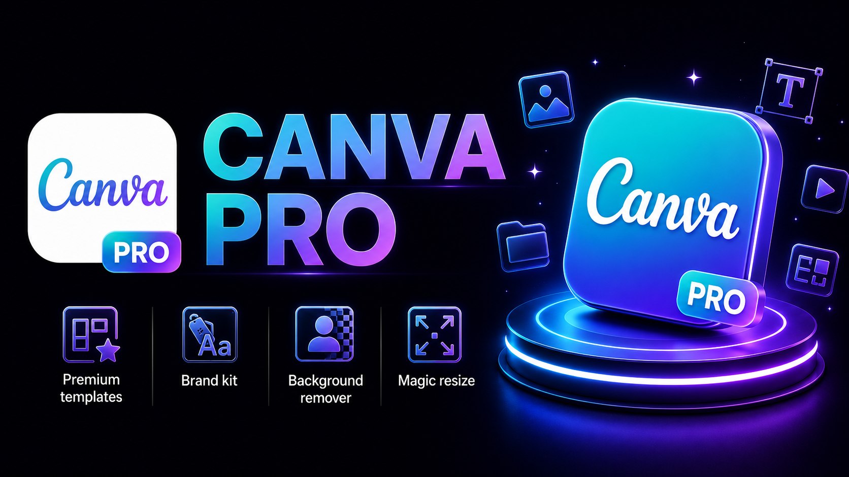 Tài khoản Canva Pro&Edu